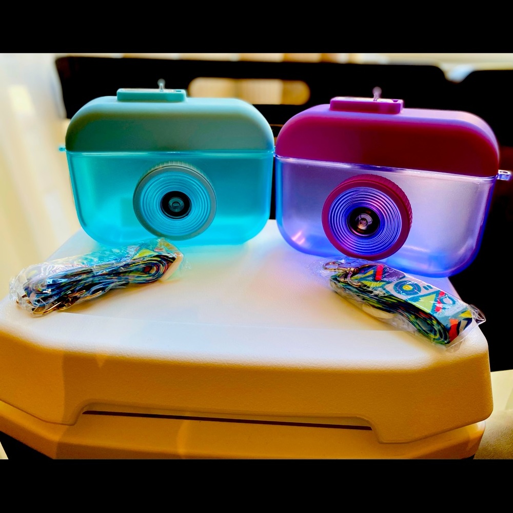 Camera design drinking cups